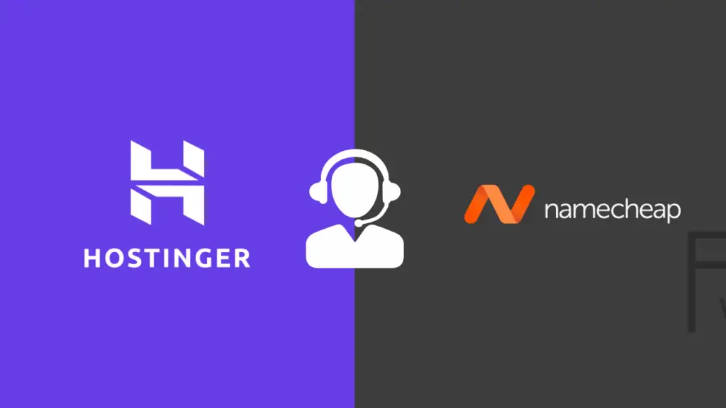 Hostinger vs Namecheap Live support