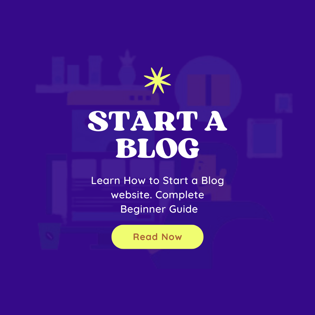 Start a Blog Guide image